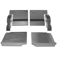 Scott Rod Fabrication Aluminum Rear Seat Delete Kit - Coupe (79-93 All) - AM Interior FRSD-C