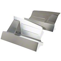 Scott Rod Fabrication Aluminum Inner Skirt Covers (87-93 All) - Scott Rod Fabrication FIC-712
