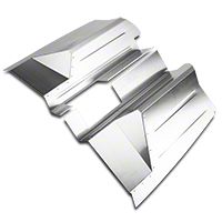Scott Rob Fabrication Aluminum Inner Skirt Covers w/ Sway Bar (87-93 All) - Scott Rod Fabrication FIC-712S