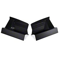 Scott Rob Fabrication Aluminum Inner Skirt Covers - Black (87-93 All) - Scott Rod Fabrication FIC-712CA