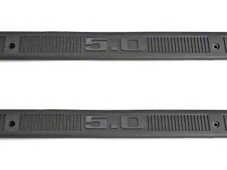 Mustang 5.0 Door Sill Plates - Gray (79-93)
