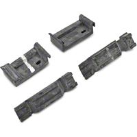 Upper and Lower Radiator Bracket Insulators (79-93 All) - AM Restoration E0SB-8124/5-K