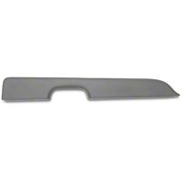 Dark Gray Door Arm Rest Pad - Left Power Window (87-93 All) - AM Restoration E7ZZ-24141-DKGY