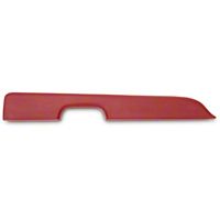 Red Door Arm Rest Pad - Left Power Window (87-93 All) - AM Restoration E7ZZ-24141-RD 