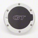 Billet Anodized Mustang Fuel Door with GT Logo (94-04)