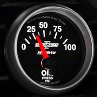 Auto Meter Sport Comp II Oil Pressure Gauge - Electric (79-14 All) - Auto Meter 3627