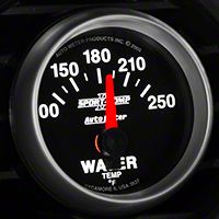 Auto Meter Sport Comp II Water Temp Gauge - Electric (79-14 All) - Auto Meter 3637