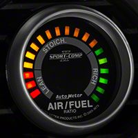 Auto Meter Sport Comp II Air/Fuel Ratio Gauge - Digital (79-14 All) - Auto Meter 3675