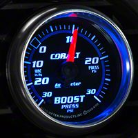Auto Meter Cobalt Boost/Vac Gauge - 30 psi Mechanical (79-14 All) - Auto Meter 6103