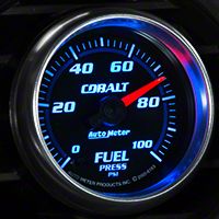 Auto Meter Cobalt Fuel Pressure Gauge - Electric (79-14 All) - Auto Meter 6163