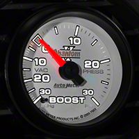 Auto Meter Phantom II Boost/Vac Gauge - 30 psi Mechanical (79-14 All) - Auto Meter 7503