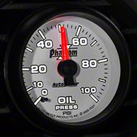 Auto Meter Phantom II Oil Pressure Gauge - Mechanical (79-14 All) - Auto Meter 7521