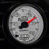 Auto Meter Phantom II Fuel Pressure Gauge - Electric (79-14 All) - Auto Meter 7563