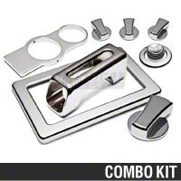 Mustang Chrome Billet Interior Complete Kit - Automatic (05-09)