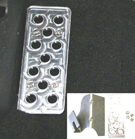 Steeda Dead Pedal & Bracket (05-09 All) - Steeda 555-1156