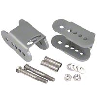 Steeda Rear Lower Control Arm Relocation Brackets (05-14 All) - Steeda 555-8119