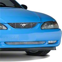 Polished Billet Grille w/Pony Cutout - Upper (94-98 All)