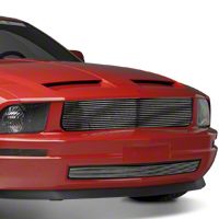 Polished Retro Billet Grille - Upper (05-09 V6)