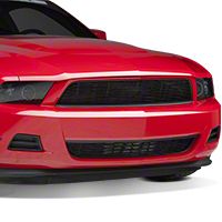Black Pony Delete Billet Grille - Upper (10-12 V6)