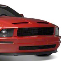 Black Retro Billet Grille - Upper (05-09 V6)