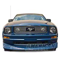 Polished Pony Package Billet Grille Combo Kit (05-09 V6)