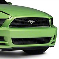 Modern Billet Black Grille - Upper (13-14 V6)