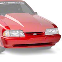 Front Bumper Cover w/ Mustang Lettering - Unpainted (87-93 LX) - AM Restoration F2ZZ-8190