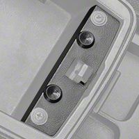 Console Compartment Latch Trim (87-93 All) - AM Restoration E7ZZ-6113580