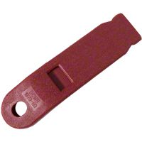 Inner Seat Belt Sleeve - Red (79-89 All) - AM Restoration D9ZZ-6161172-R