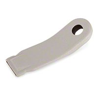 Inner Seat Belt Sleeve - Gray (90-93 All) - AM Restoration F0ZZ-6161172-G
