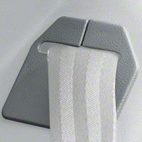 Hatchback Rear Seat Belt Bezels (90-93 All) - AM Restoration F0ZZ-6160130