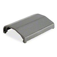 Seat Belt Buckle Cover - Gray (83-89 All) - AM Restoration E4ZZ-6161264-G