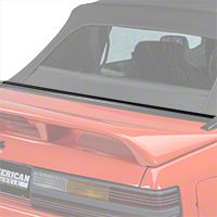 Rear Center Well Molding Weatherstripping - Convertible (87-93 All) - AM Restoration E3ZZ-7642320