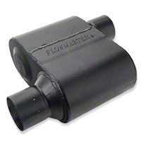 Flowmaster Super 10 Series Offset Muffler - Stainless Steel 2.5in (79-04 All, Excludes 99-04 Cobra) - Flowmaster 842518