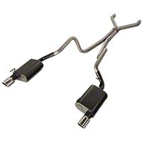 Flowmaster Force II True Dual Catback Exhaust (10 V6) - Flowmaster 817518