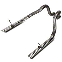 Flowmaster 2.5in Stainless Tailpipes (87-93 LX; 86 GT) - Flowmaster 815814
