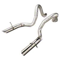 Flowmaster 3in Tailpipes w/ Stainless Tips (87-93 LX; 86 GT) - Flowmaster 15820