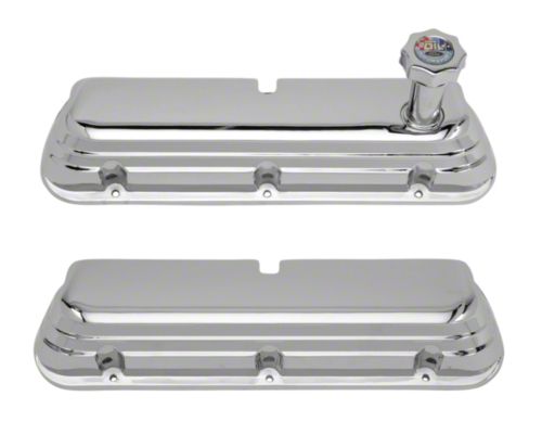 Ford Racing Chrome Valve Covers (86-93 5.0L) - Ford Racing M-6582-D302