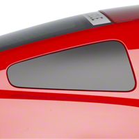 Matte Black Quarter Window Blackout (10-14 All) - AmericanMuscle Graphics 26259
