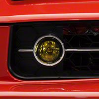 Yellow Fog Light Tint (05-09 Pony Package) - AmericanMuscle Graphics 26261