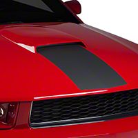 Matte Black Hood Stripe (05-09) - AmericanMuscle Graphics 26262