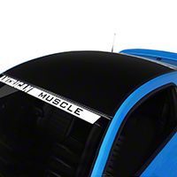 Black Boss Style Roof Decal (05-14 All) - AmericanMuscle Graphics 26266