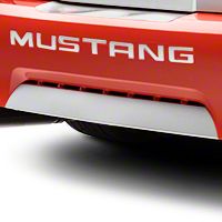 White Lower Rear Valance Accent (99-04 GT, V6, Mach 1) - AmericanMuscle Graphics 26297