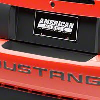 Matte Black Rear Bumper Accent (99-04 All) - AmericanMuscle Graphics 26300