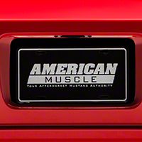 License Plate Insert - Black (05-09 All) - AmericanMuscle Graphics 26313