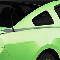 Silver Quarter Panel Accent Decal (10-14 All) - AmericanMuscle Graphics 26331