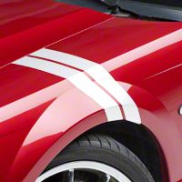 White Hash Marks (94-04 All) - AmericanMuscle Graphics 26159