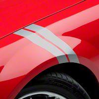 Silver Hash Marks (05-14 All) - AmericanMuscle Graphics 26160