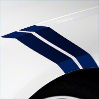 Blue Hash Marks (05-14 All) - AmericanMuscle Graphics 26238