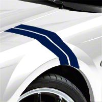 Blue Hash Marks (94-04 All) - AmericanMuscle Graphics 26238